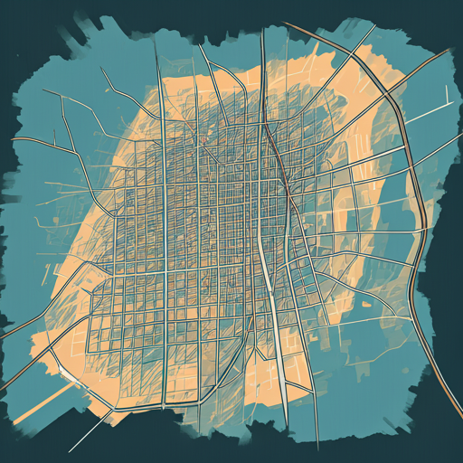 Service coverage map